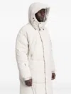 Jg1 Zip-fastening Padded Coat In White