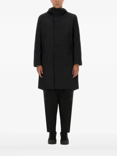 Jg1 Zip-fastening Parka Coat In Brown