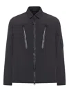 Jg1 Zip-fastening Shirt In Black