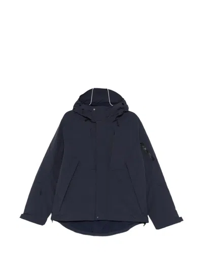 Jg1 Zip-up Hooded Jacket In Blue