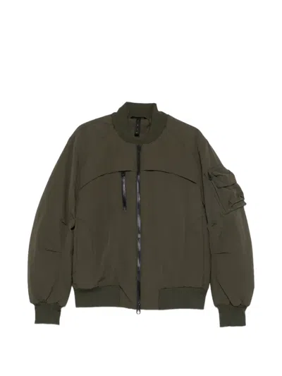 Jg1 Zip-up Bomber Jacket In Green