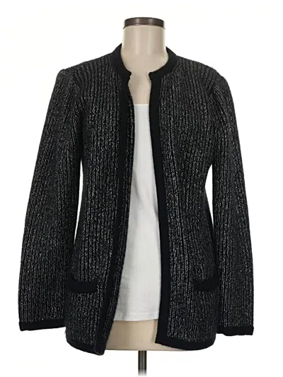 Pre-owned Jh Collectibles Cardigan Sweater In Black