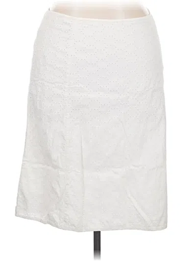Pre-owned Jh Collectibles Casual Skirt In White