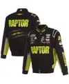 Jh Design Men's Black William Byron Raptor Full-snap Twill Uniform Jacket In Black