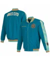 Jh Design Men's Turquoise Charlotte Hornets 2023/24 City Edition Full-zip Bomber Jacket In Turquoise