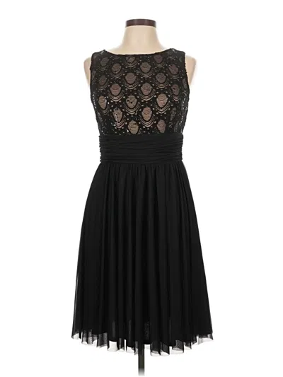 Jh Evenings Cocktail Dress In Black
