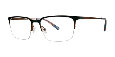 Jhane Barnes Integrand Sage Men's Glasses Green Size 53 - Free Lenses - Blue Light Block Available In Yellow