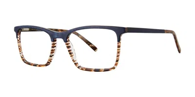 Jhane Barnes Row Of Operations Men's Glasses, Blue, Size 55
