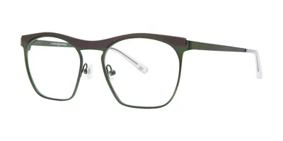 Jhane Barnes Zenith Men's Glasses, Green, Size 53