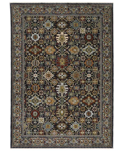 Jhb Design Aberdeen Abe922d 9'10" X 12'10" Area Rug In Blue,multi