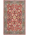Jhb Design Alfresco 28404 Red 3'6" X 5'6" Area Rug In Red