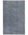 Jhb Design All-n-one Non Slip Padding All-4e 3'10" X 5'8'' Area Rug In Gray