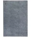 Jhb Design All-n-one Non Slip Padding All-4e 4'10" X 7'8" Area Rug In Gray