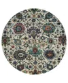 Jhb Design Andorra Catalan 7'10" X 10'10" Area Rug In Stone
