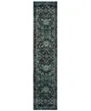 Jhb Design Andorra Ordino 5'3" X 7'3" Area Rug In Navy