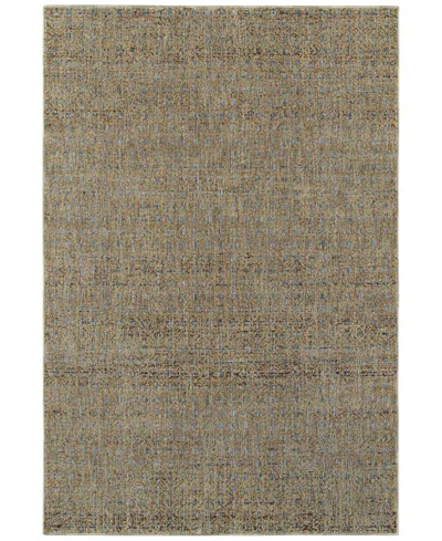 Jhb Design Prairie Dig 1'10" X 3'2" Area Rug In Blue