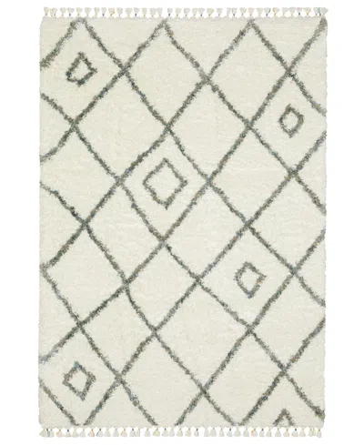 Jhb Design Axis Ax03a 7'10" X 10'10" Area Rug In Ivory