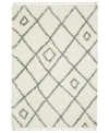 Jhb Design Vertical Shag Vls03a Area Rug In Ivory