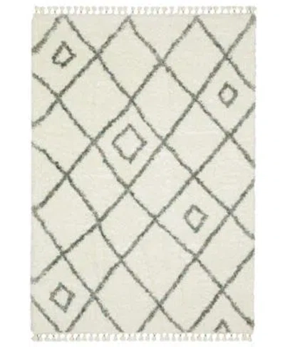 Jhb Design Vertical Shag Vls03a Area Rug In Ivory