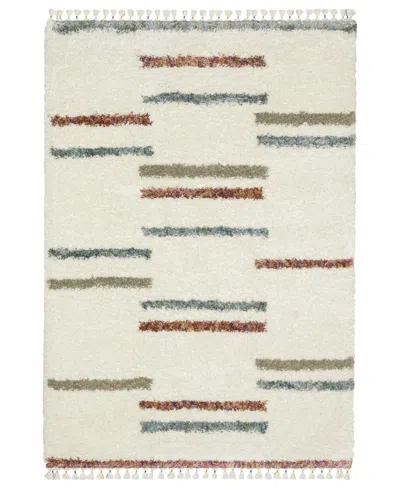 Jhb Design Axis Ax04a 3'10" X 5'5" Area Rug In Ivory