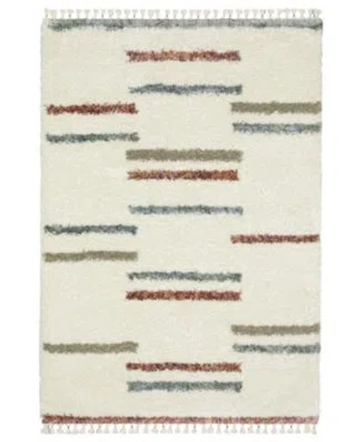 Jhb Design Vertical Shag Vls04a Area Rug In Ivory