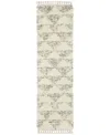Jhb Design Axis Ax05a 2'3" X 7'6" Runner Area Rug In Ivory