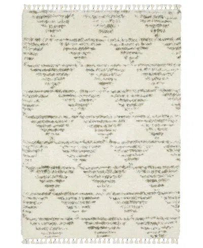 Jhb Design Axis Ax05a 5'3" X 7'6" Area Rug In Ivory