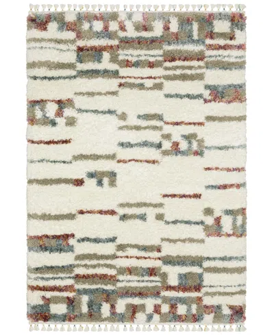 Jhb Design Axis Ax06a 7'10" X 10'10" Area Rug In Ivory