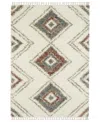 Jhb Design Axis Ax07a 6'7" X 9'6" Area Rug In Ivory