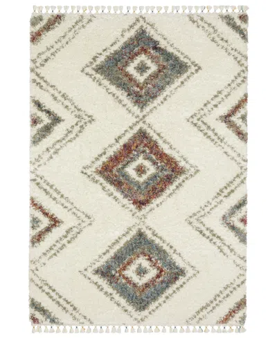 Jhb Design Axis Ax07a 7'10" X 10'10" Area Rug In Ivory