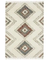 Jhb Design Vertical Shag Vls07a Area Rug In Ivory