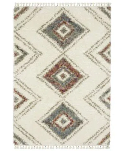 Jhb Design Vertical Shag Vls07a Area Rug In Ivory