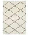 Jhb Design Axis Ax08a 5'3" X 7'6" Area Rug In Ivory