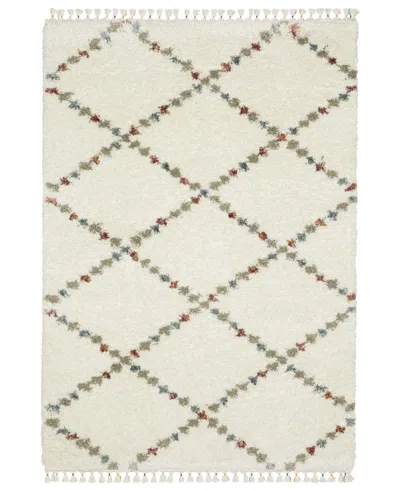 Jhb Design Axis Ax08a 7'10" X 10'10" Area Rug In Ivory