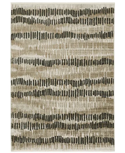 Jhb Design Bauer 8120d 7'10" X 10'10" Area Rug In Beige
