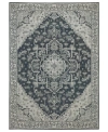 Jhb Design Intrigue Int07 3'10" X 5'5" Area Rug In Blue,beige