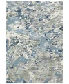 Jhb Design Easton 3317e 3'3" X 5' Area Rug In Gray,blue