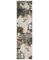 Jhb Design Evolution 0981a 2'6" X 12' Runner Area Rug In Ivory
