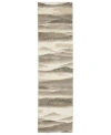 Jhb Design Evolution 0982c 2'6" X 12' Runner Area Rug In Beige
