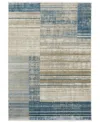 Jhb Design Bauer 090 6'7" X 9'6" Area Rug In Blue