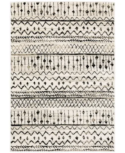 Jhb Design Georgia 8826 6'7" X 9'2" Area Rug In Ivory