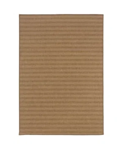 Jhb Design Karavia 001x3 Tan 6'7" X 9'6" Outdoor Area Rug
