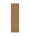 Jhb Design Karavia 1330x 2'3" X 7'6" Runner Rug In Tan