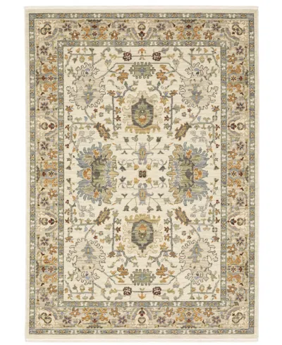 Jhb Design Lucca 2063luc 2' X 3' Area Rug In Ivory