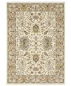 Jhb Design Lucca 2063luc 5'3" X 7'6" Area Rug In Ivory
