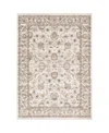 Jhb Design Maharaja 70e Ivory And Gray 2' X 3' Area Rug In Ivory,gray