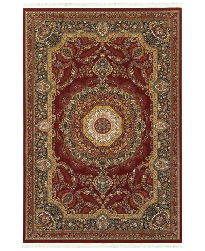 Jhb Design Masterpiece Corsica Red 3'10" X 5'5" Area Rug