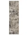 Jhb Design Aberdeen 1144q 2'3" X 7'6" Runner Area Rug In Gray