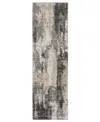 Jhb Design Aberdeen 1144q 2'3" X 7'6" Runner Area Rug In Gray