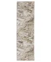 Jhb Design Aberdeen 1144q 2'3" X 7'6" Runner Area Rug In Beige